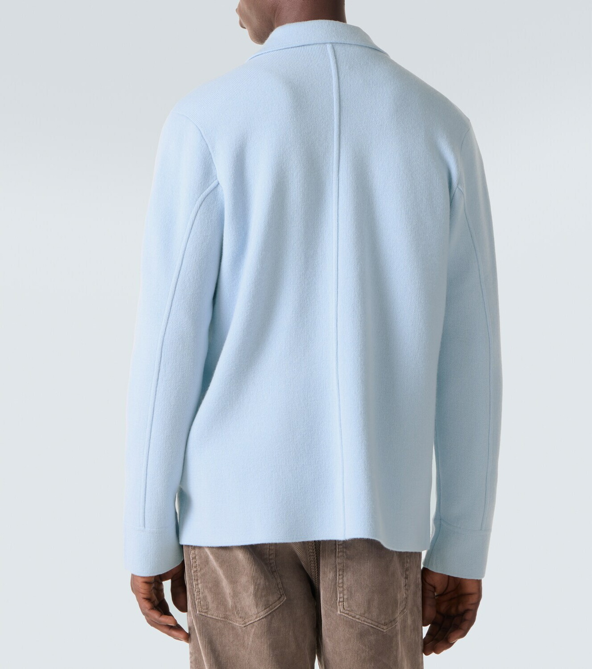 Allude Wool and cashmere overshirt