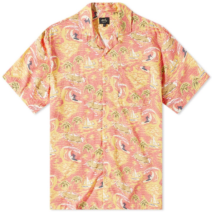 Photo: Stan Ray Men's Tour Vacation Shirt in Red Hawaii