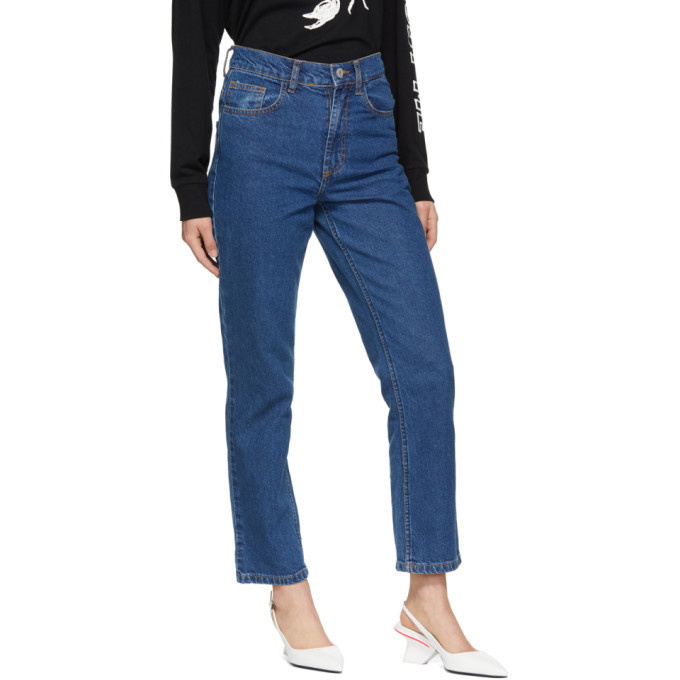 Ashley Williams SSENSE Exclusive Blue Ashley Jeans Ashley Williams