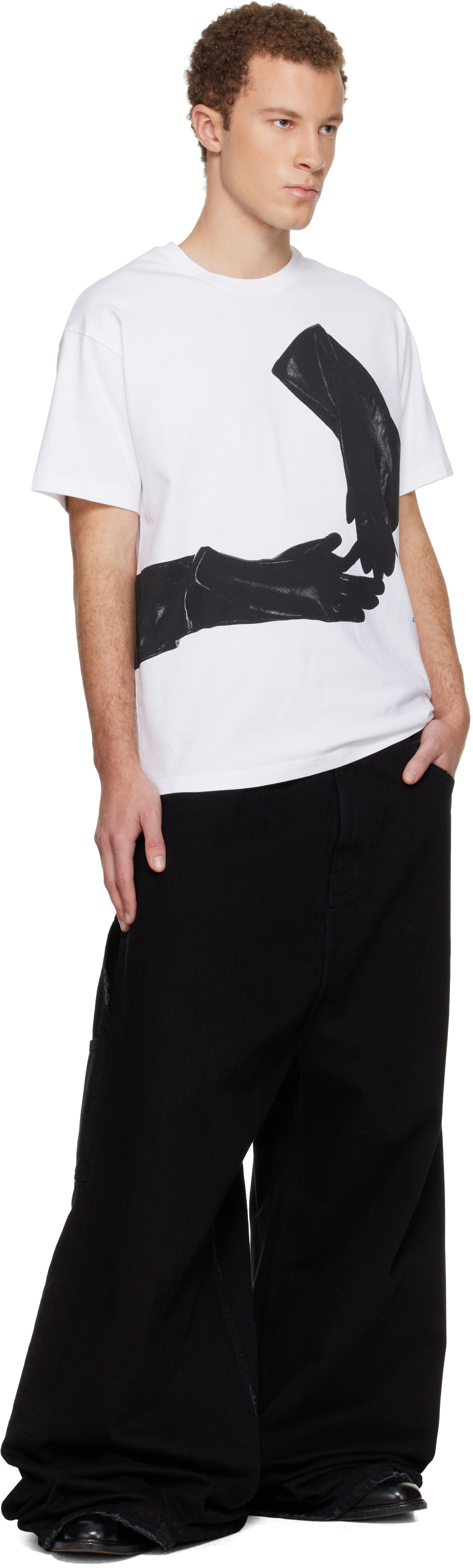Givenchy White Surrealism Print T-shirt Givenchy