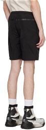 HELIOT EMIL Black Limited Edition Track Shorts