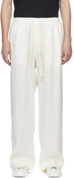 COMMAS Off-White Linen Trousers