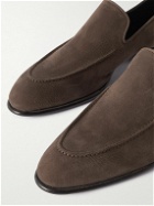 Brioni - Suede Loafers - Brown
