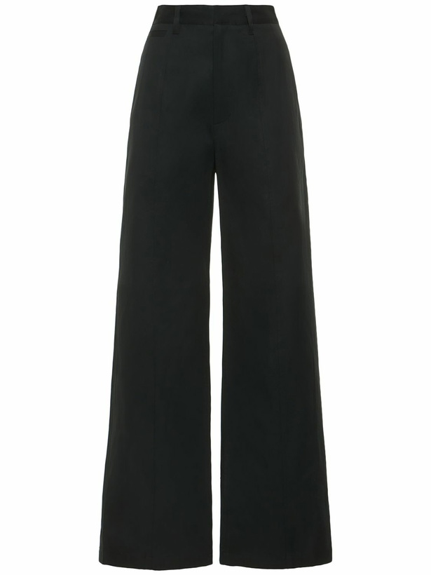 Photo: DEVEAUX Lizzy Cotton Twill Wide Leg Pants