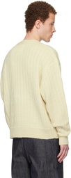 visvim Off-White Knit Cardigan