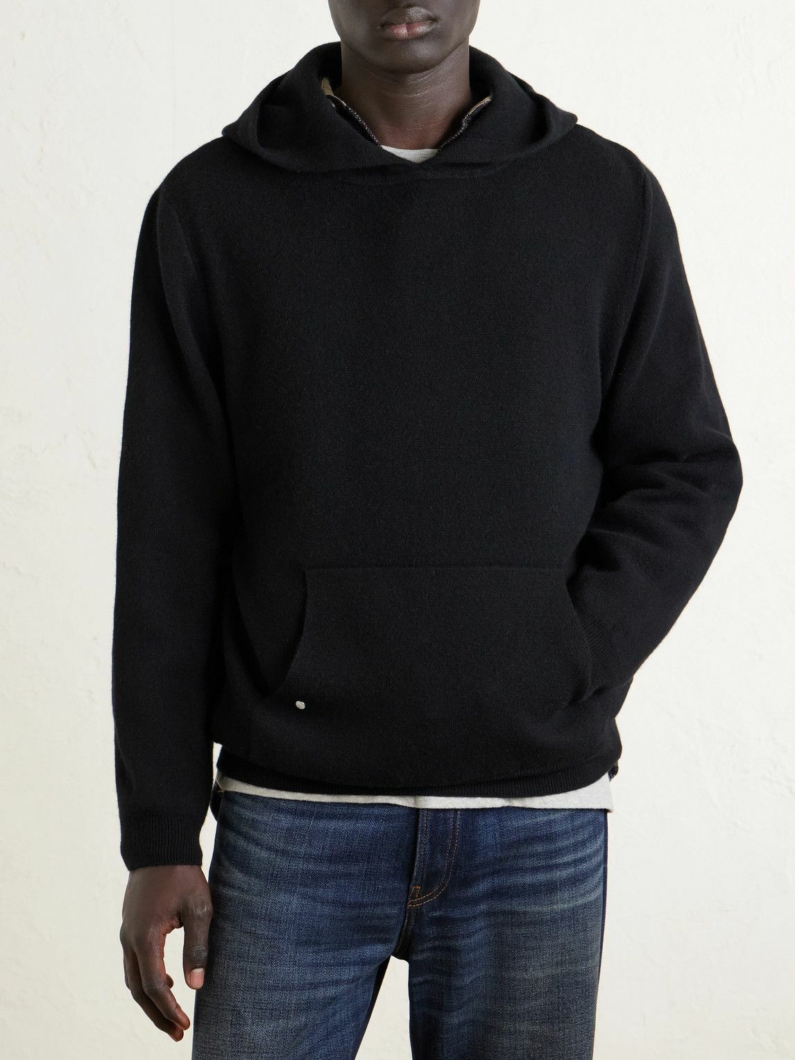 God's True Cashmere - Milano Cashmere Hoodie - Black