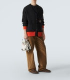 Loewe x Louis Wain Hammock leather top-handle bag