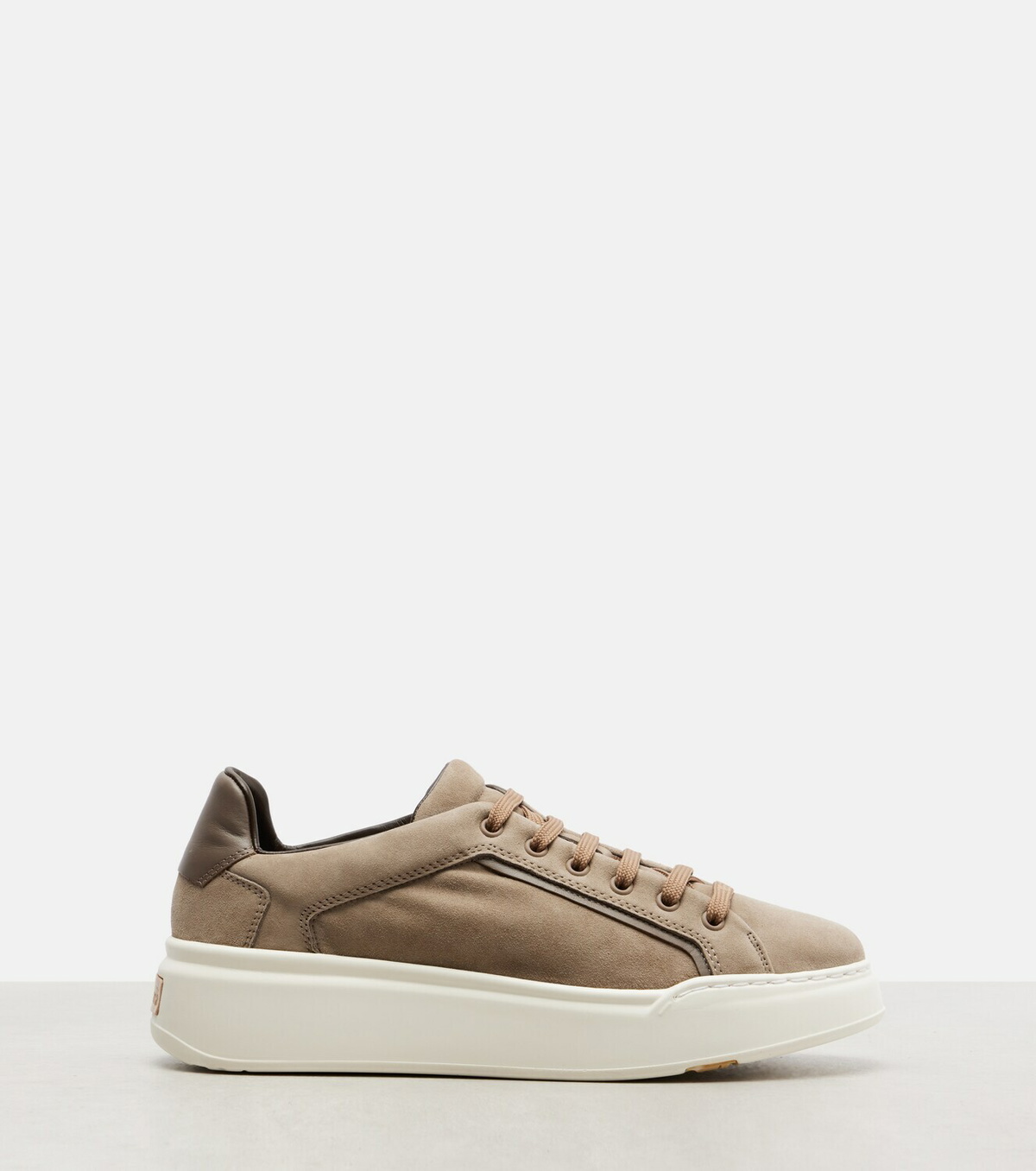 Max Mara Suede platform sneakers