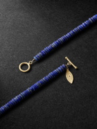 Jacquie Aiche - Gold, Lapis Lazuli and Diamond Beaded Necklace