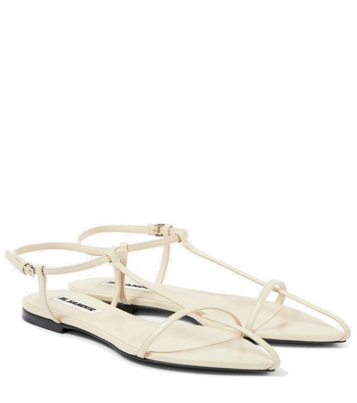 Photo: Jil Sander Leather sandals