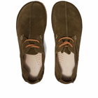 Yogi Men's Suede Caden Shoe in Olive