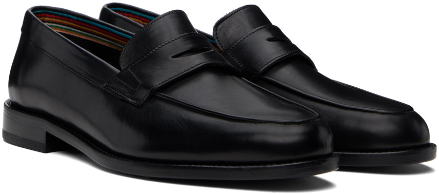 Paul Smith Black Leather Montego Loafers Paul Smith