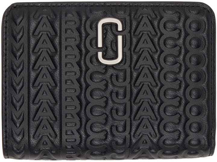 Photo: Marc Jacobs Black 'The J Marc Mini Compact' Wallet