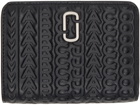 Marc Jacobs Black 'The J Marc Mini Compact' Wallet