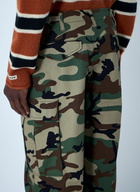 Stüssy Cargo Trousers in Camouflage Weave