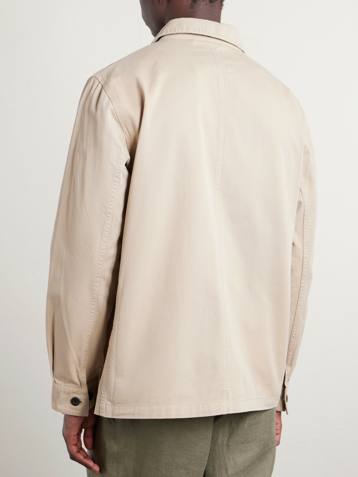 Portuguese Flannel - Cotton-Twill Chore Jacket - Neutrals