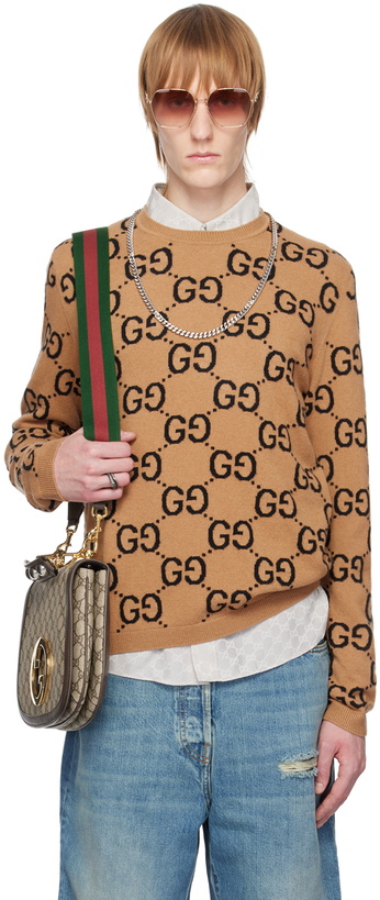 Photo: Gucci Tan GG Sweater