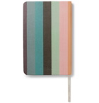 Paul Smith - Striped Canvas Notebook - Blue