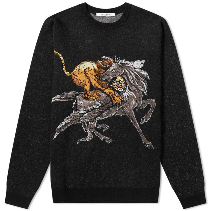 Photo: Givenchy Lion & Pegasus Crew Knit