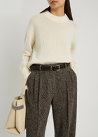 Brunello Cucinelli Braided Leather Belt Chocolate