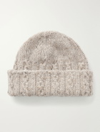 Inis Meáin - Cable-Knit Merino Wool and Cashmere-Blend Beanie