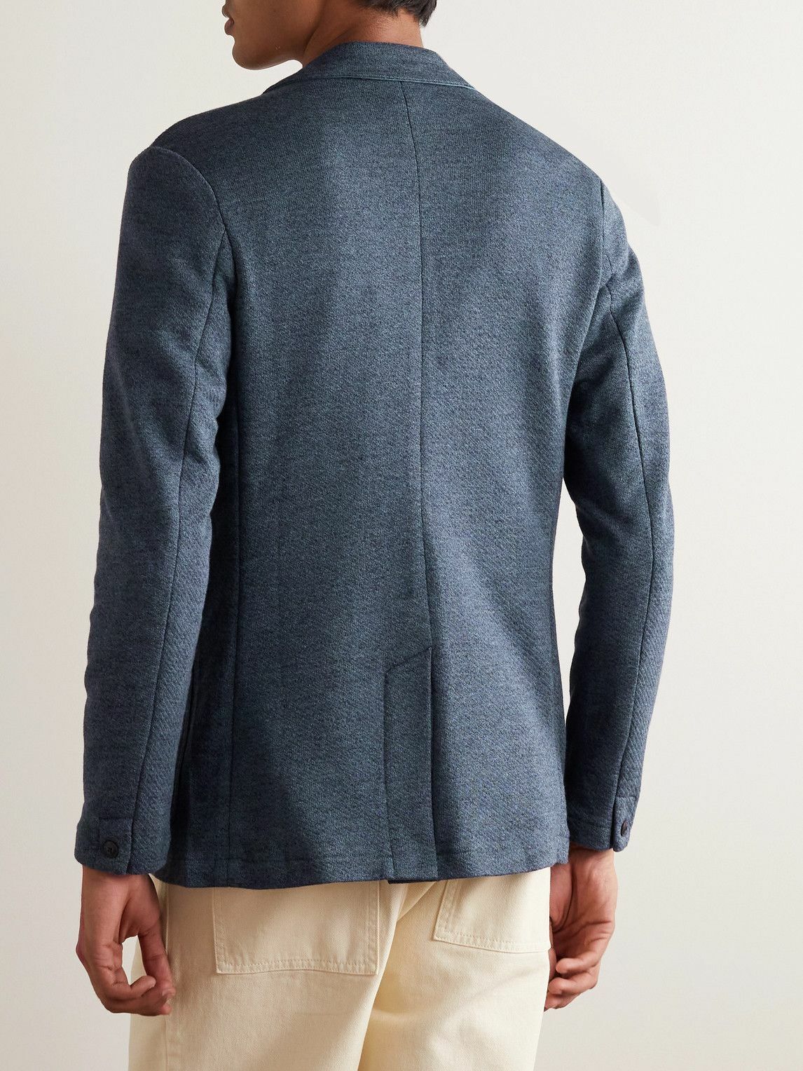 Faherty Inlet Jacket Faherty - Inlet Slim-Fit Cotton-Blend Blazer - Blue Faherty