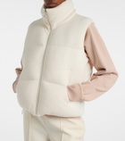 Perfect Moment Wool and cashmere down vest