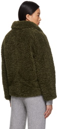 rag & bone Khaki Fleece Hesper Jacket