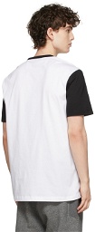Versace White Spray Logo T-Shirt
