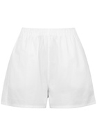 Colorful Standard Cotton-twill Shorts White