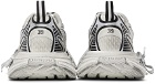 Balenciaga White & Black 3XL Sneakers