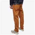 Battenwear Men's Active Lazy Pant in Caramel Duck Canvas