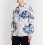 KAPITAL - Tie-Dyed Denim Shirt - Blue