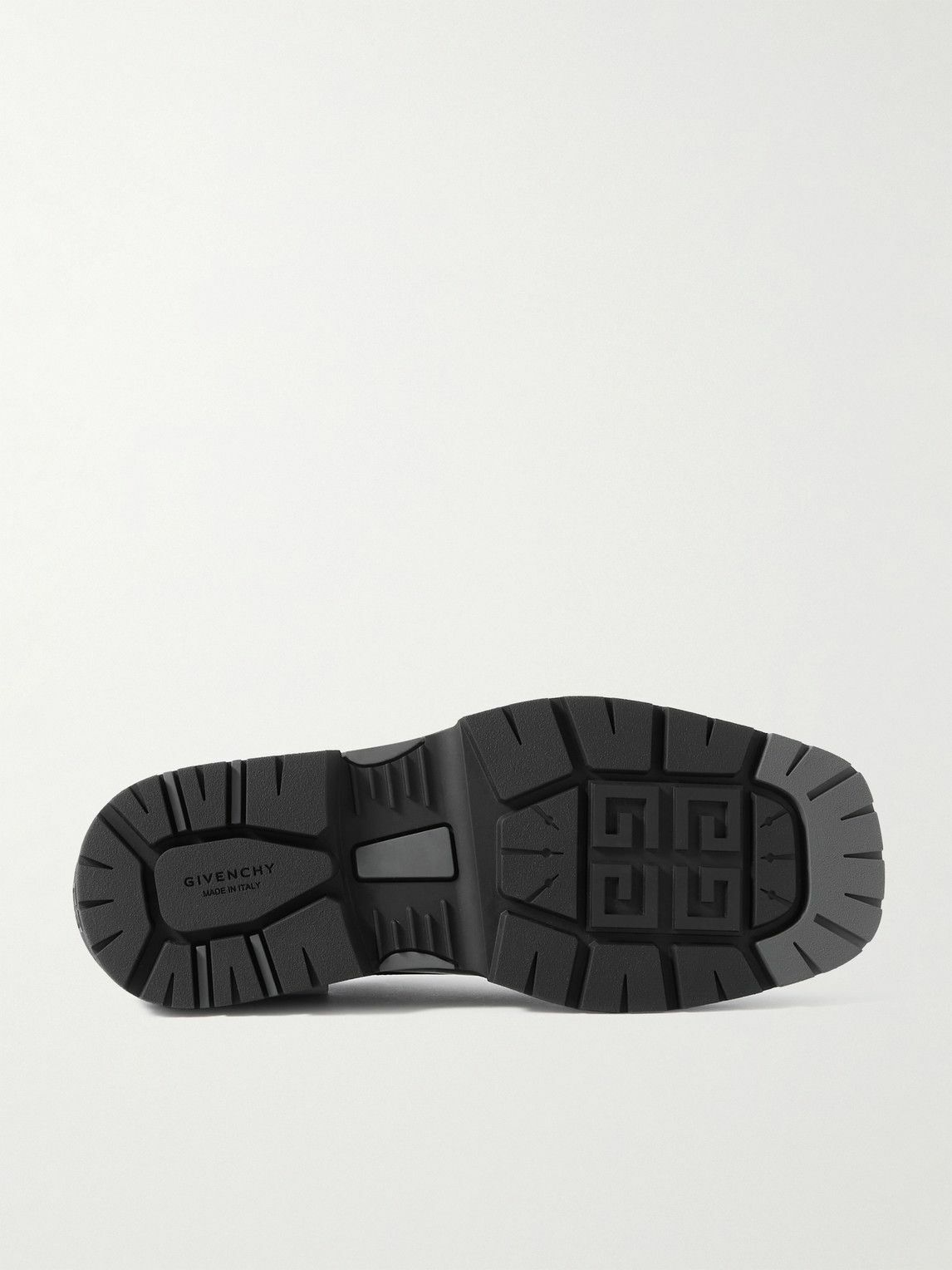 Givenchy - Patent-Leather Derby Shoes - Black