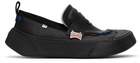 ADER error Black Camper Edition Cinder Penny Loafers