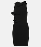 Coperni - Appliquéd cutout minidress