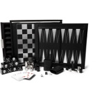 Ralph Lauren Home - Sutton Carbon-Fibre Leather and Walnut Game Box - Black