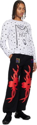 Chopova Lowena Black Blade Sweatpants