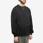 Neighborhood Men's Bi Ersey Cardigan in Black