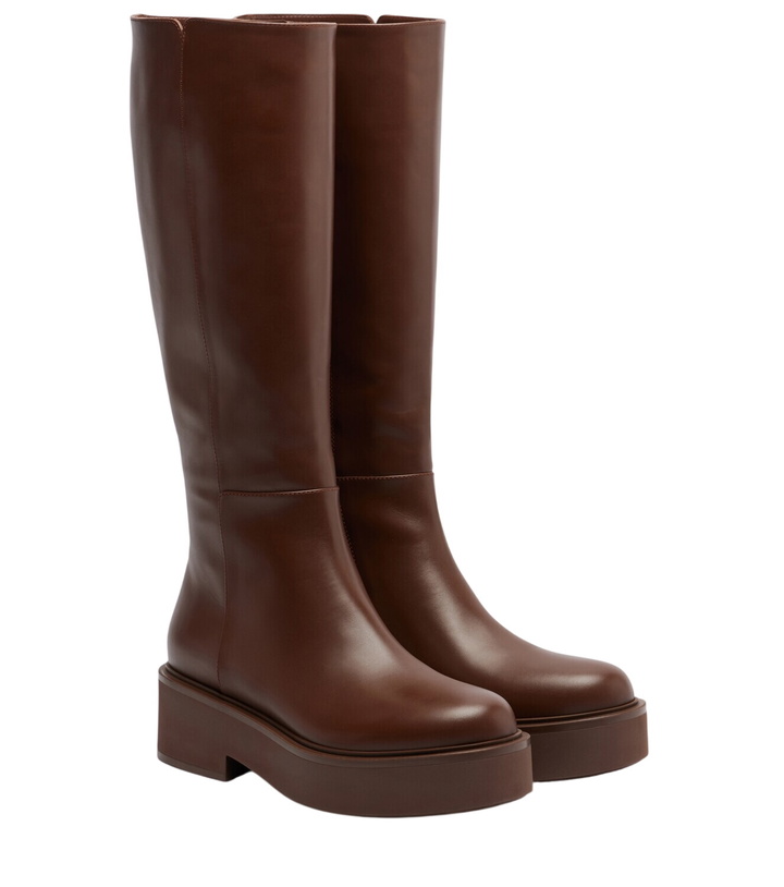 Photo: Gianvito Rossi Hiro leather knee-high boots