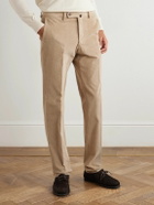 Incotex - Straight-Leg Cotton-Blend Corduroy Trousers - Neutrals