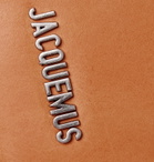 Jacquemus - Le Gadjo Logo-Detailed Leather Pouch - Orange