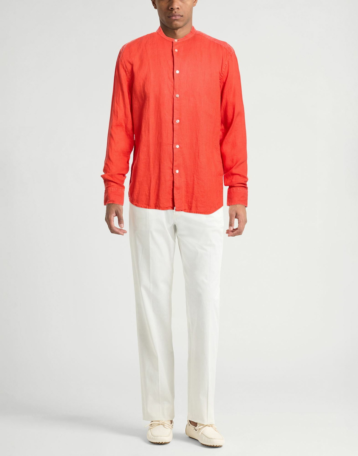 Peuterey Mens Shirt in Tomato red