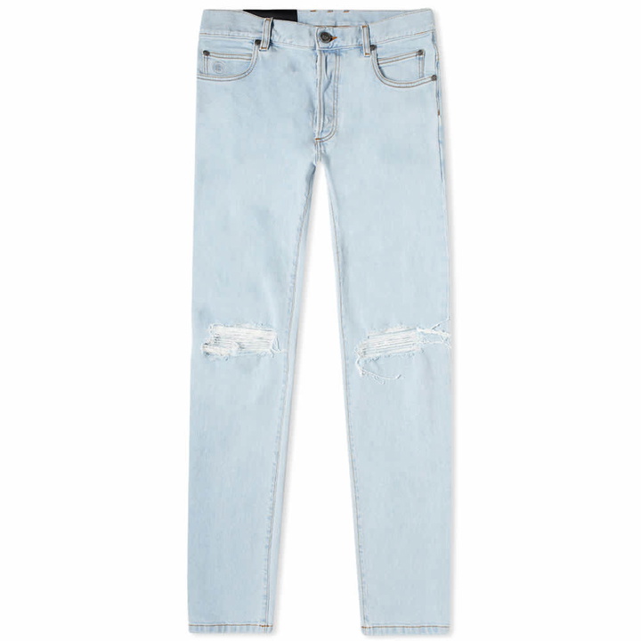 Photo: Balmain Slim Distressed Jean