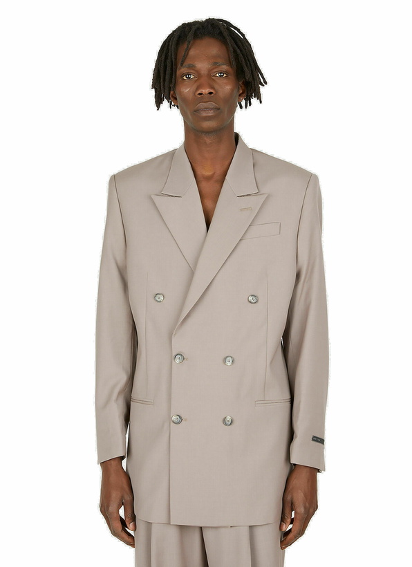 Photo: Milo Double Breasted Blazer in Beige