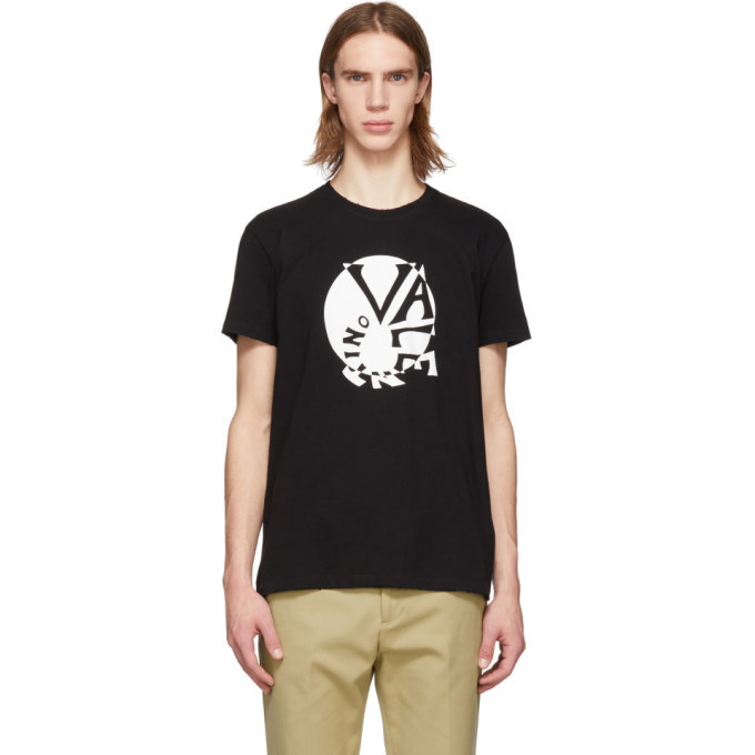 Photo: Valentino Black Circle Logo T-Shirt