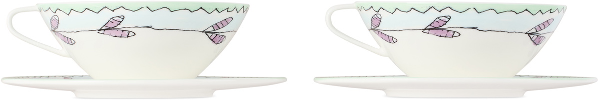Marni White Serax Edition Tea Cup & Saucer Set