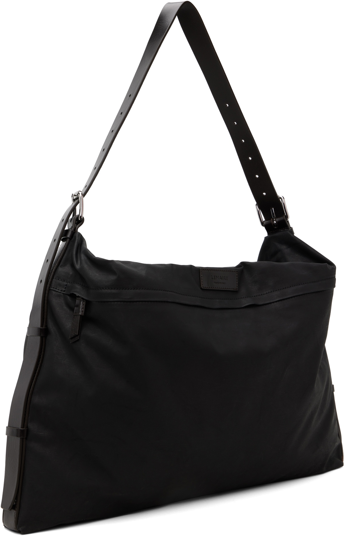 LEMAIRE Black Trench Pocket Medium Bag Lemaire