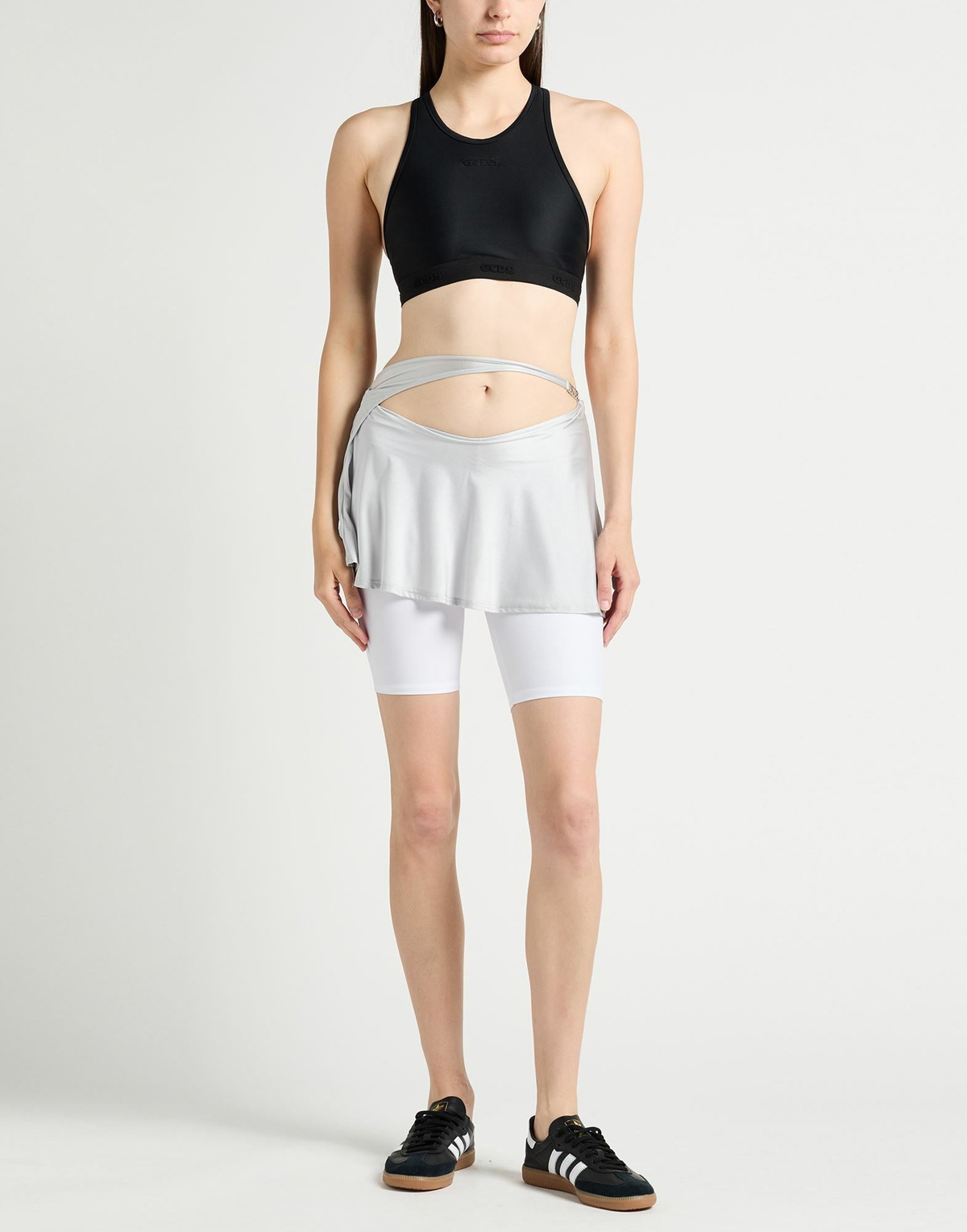 Gcds Womens Shorts & Bermuda Shorts Light in Grey