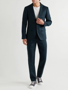 Club Monaco - Slim-Fit Linen Suit Trousers - Blue